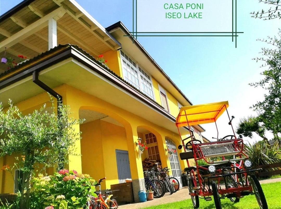 Casa Poni Pisogne Exterior foto